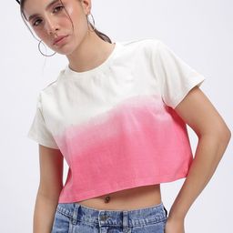 glitchez Gradient Glow Ombre Crop Boxy T-shirt-image-19