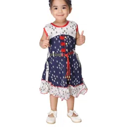 Smuktar garments girls Printed A-Line Dress-30