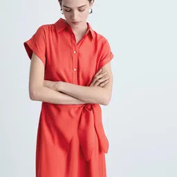 MANGO Wrap Style Dress-image-13