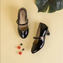 toothless Girls Round Toe Ballerinas-image-91