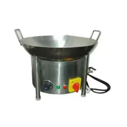 Rajkamal 22 Inch Stainless Steel Table Top Round Electric Kadai (15 L)-25