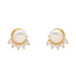 Sri Jagdamba Pearls Dealer Contemporary Hoop Earrings-28
