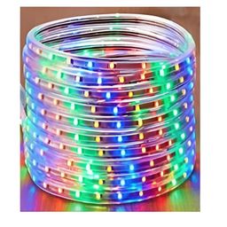 KAVYARA Green & Blue Rice Shape String Lights-16