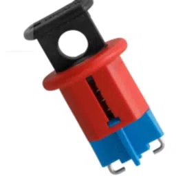 RS PRO Black, Red 1-Lock PVC/Stainless Steel Miniature Circuit Breaker Lockout Model No 2215278-7
