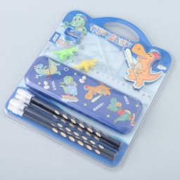 ZOE Stationery Set Dinosaur Theme - Blue-17