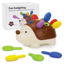 Kidology Hedgehog Peg Board Game Puzzle for Kids-16