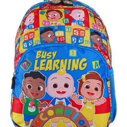 Cocomelon Print School Bag Blue - Height 13 Inches-image-29
