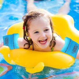 Paper Moon Inflatable Swimming Arm Bands Set of 2 - Color May Vary image 2