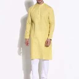 SHOWOFF Men Regular Kurta with Trousers-picture-32