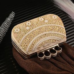 Anouk Embellished Box Clutch-image-8