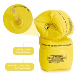 Paper Moon Inflatable Swimming Arm Bands Set of 2 - Color May Vary image 3
