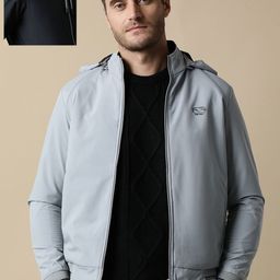 Fort Collins Men Brand Logo Reversible Tailored Jacket-55
