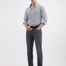 Pepe Jeans Men Spread Collar Textured Cotton Formal Shirt-image-64