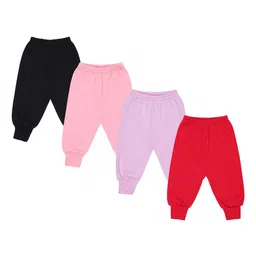 CLAP Infants Pack Of 4 Mid-Rise Joggers-14