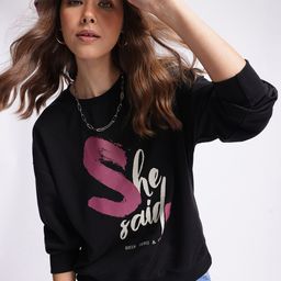 DressBerry Sleek Streetwear Printed Sweatshirt-image-11