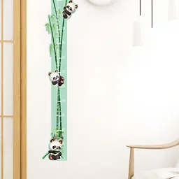 INDIAN ROYALS Green & Black Measure Animals Waterproof Wall Stickers-image-97