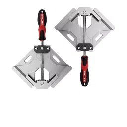 TileMaster Handle Corner Clamp 90° 65 mm Throat Depth 90 cm Clamping Die-Cast Aluminum Silver, TM-40 (Pack of 2)-picture-18
