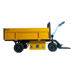 Smith 1000 Kg (1 Ton) Electric Trolley with Side Barriers & Solid Rubber Tyers-18