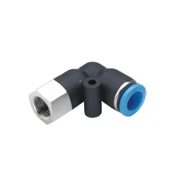 Panacea Technology G3/8 Thread 8 mm Dia Female Elbow L Push Fitting, PLF8-03-image-53