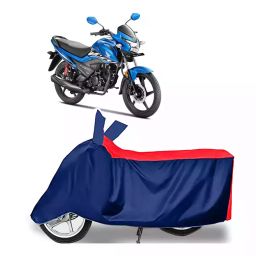 Auto Pearl Two Wheeler Cover with Bag for Honda Livo, Red & Blue-image-26
