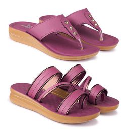 BERSACHE Women Open Toe Flats-image-99