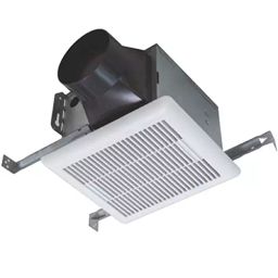Astberg 100 mm (4 inch) 32 dB Galvanized Steel White & Black Cassette Exhaust, ASP1001-23