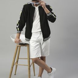 Hubberholme Men Black Solid Sweatshirt-image-114