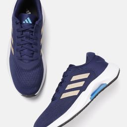 ADIDAS Men Woven Design Astor Run Running Shoes with Striped Detail-26