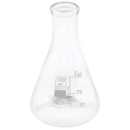 Glassco GC-231.202.03V5PCS Conical Erlenmeyer Flask with Pouring Spout 100 ml (Pack of 5 Pcs)-image-13