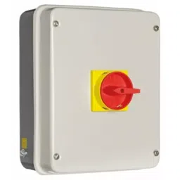 RS PRO Isolator Switch 4 Pole Panel Mount 25A Maximum Current 11 kW Power Rating IP54, 7738020-35