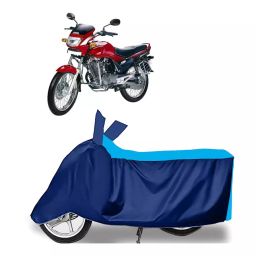 Auto Pearl Two Wheeler Cover for Hero Ambition - Cyan, Blue-image-11