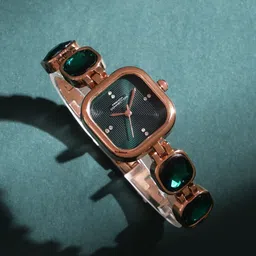 French Connection Women Stainless Steel Bracelet Style Straps Analogue Watch FCN0106NRGM-58
