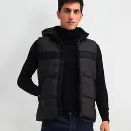 Arrow Sport Men Solid Padded Jacket-picture-32