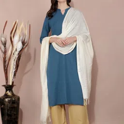A R SILK DUPATTA HUB Embroidered Dupatta with Sequinned-picture-10