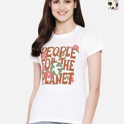 Dreambe Women Typography Printed T-shirt-picture-15