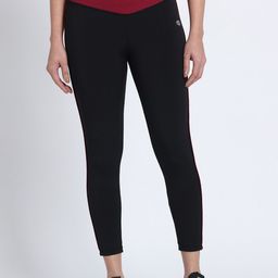 CLOTHWIK COLLECTION High-Rise Ankle Length Gym Tights-33