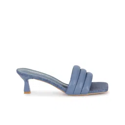 Truffle Collection PU Block Sandals image 4