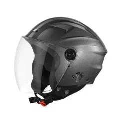 Studds RAY SUPER GREY (570 mm) Medium Open Face Helmet, RAY SUPERGREY-47