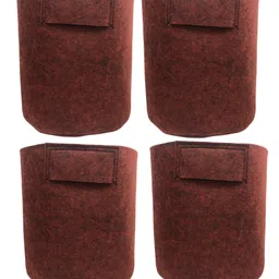 sow & grow Geo Fabric Grow Bag - Set of 4-picture-28