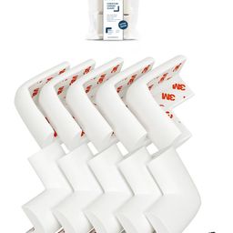 Kids Station Table Corner Protector for Sharp Edge for Baby Safety - Kids Safety, Toddler Safety - Corner Guards for Newborns and Infants - Pre-Taped, Baby Proofing - Density 60g/m, 3cm Thick (Pack of 10, Off-White)-35