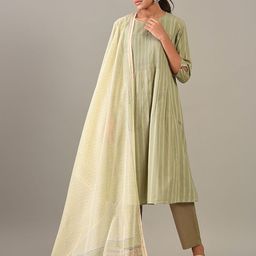 JAYPORE Printed Cotton Silk Dupatta-image-99