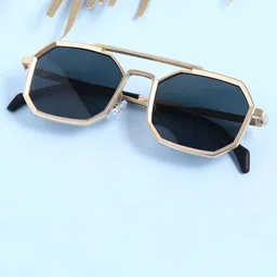 SPADEACES Unisex Rectangle Sunglasses With UV Protected Lens-picture-41