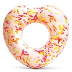 Intex Inflatable Donut Heart Swimming Ring Kiddie Float Intex Swimming Pool And Beach FloatMulticolor image 4