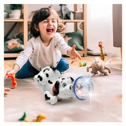 ADKD Dancing Dog With Music Flashing Lights - Multi Color image 4