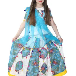 Kaku Fancy dresses Girls Navratri Dance Costume-picture-46