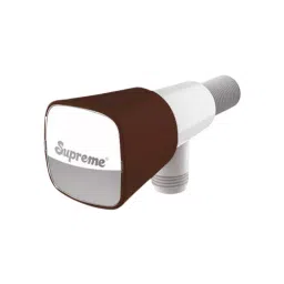 SUPREME Crown Series Right Angle Stop Tap Quarter Turn Plastic, Brown-image-46