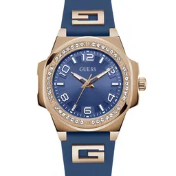 GUESS Women Embellished Dial & Straps Analogue Watch GW0617L3-picture-37