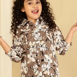 Ishti Floral Print Shirt Style Top-picture-18