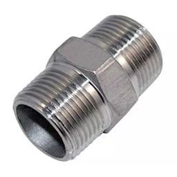 Generic 12.7 mm(1/2Inch)x12.7 mm(1/2Inch) Hex NippleConnector-Set of 2-picture-44