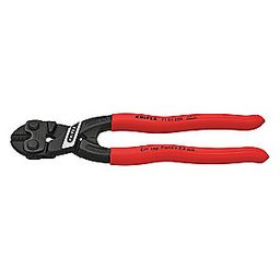 KNIPEX Mini Bolt Cutter Plastic Coated Handles Center Cut Piece Pliers Black Atramentized-image-15